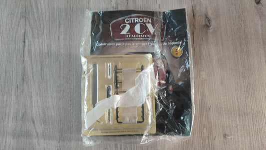 Fascicule avec pièces numéro 5 n°5 Citroën 2CV Charleston 1/8 1/8e 1/8ème Altaya #E74