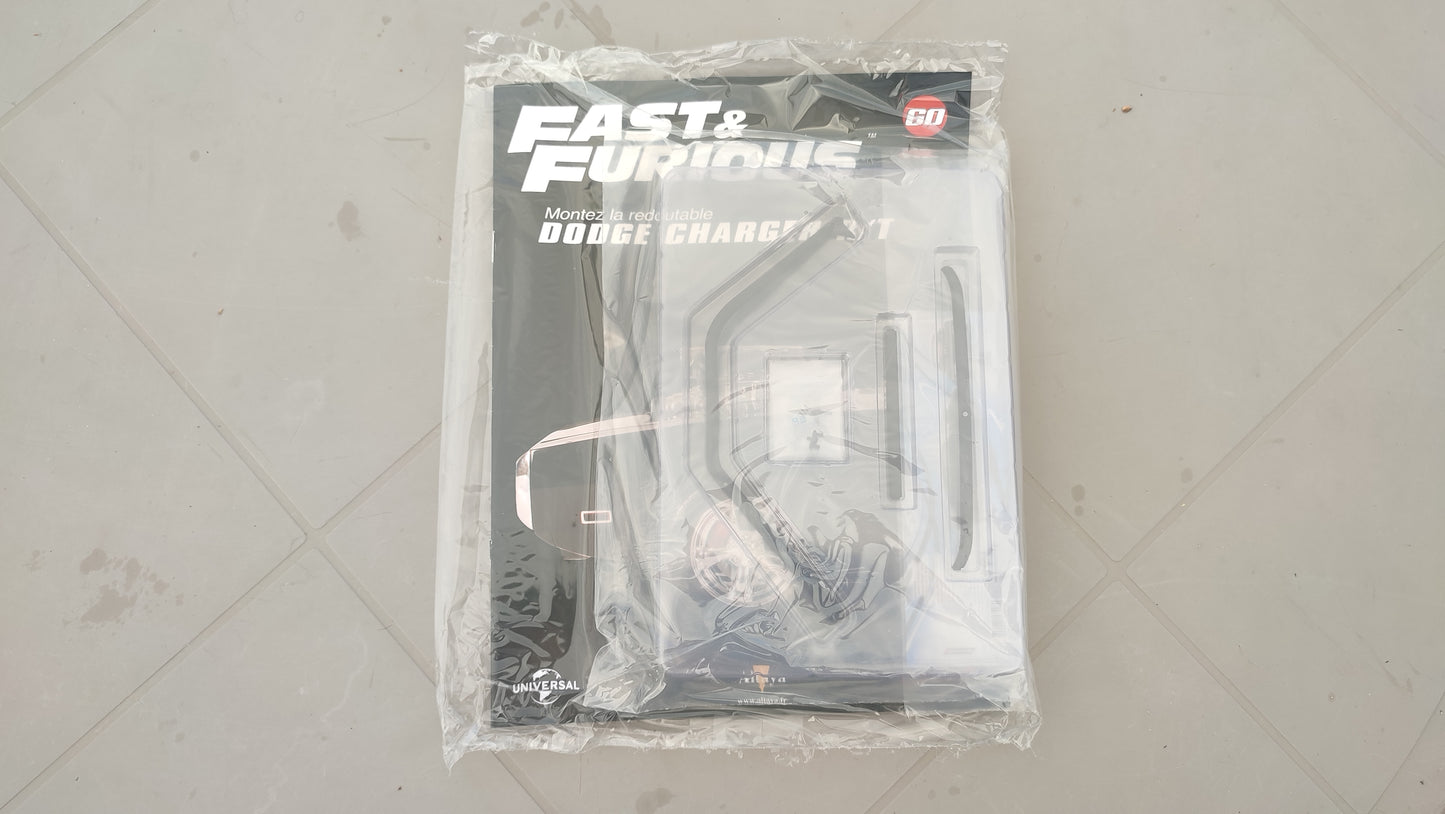 Fascicule avec pièces numéro 60 n°60 Dodge Charger R/T Fast & Furious 1/8 1/8e 1/8ème Altaya