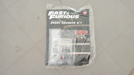 Fascicule avec pièces numéro 77 n°77 Dodge Charger R/T Fast & Furious 1/8 1/8e 1/8ème Altaya