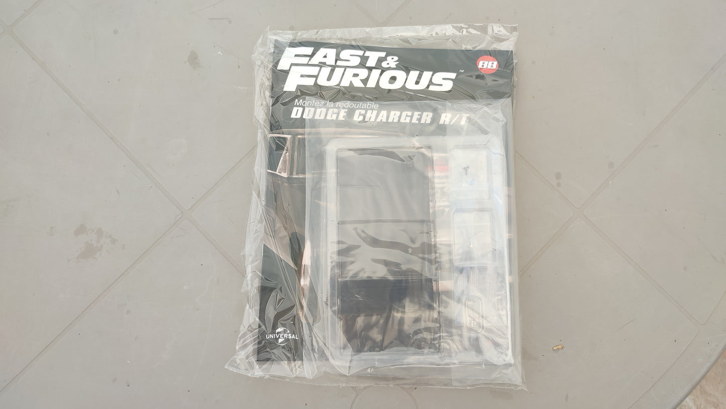 Fascicule avec pièces numéro 88 n°88 Dodge Charger R/T Fast & Furious 1/8 1/8e 1/8ème Altaya