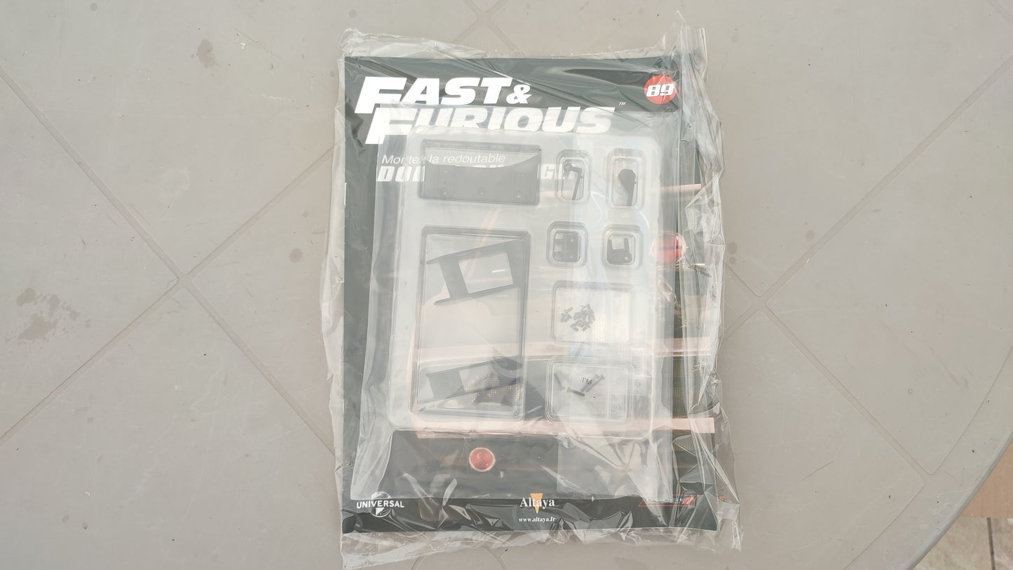 Fascicule avec pièces numéro 89 n°89 Dodge Charger R/T Fast & Furious 1/8 1/8e 1/8ème Altaya