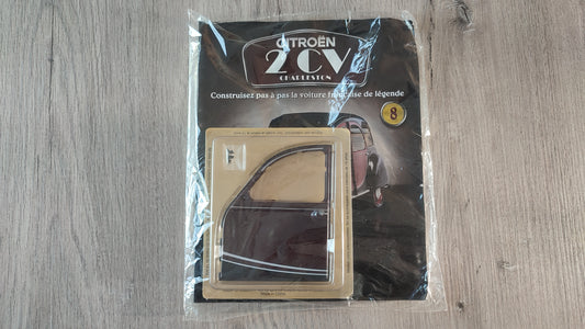 Fascicule avec pièces numéro 8 n°8 Citroën 2CV Charleston 1/8 1/8e 1/8ème Altaya #E74