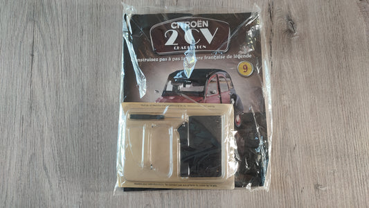 Fascicule avec pièces numéro 9 n°9 Citroën 2CV Charleston 1/8 1/8e 1/8ème Altaya #E74