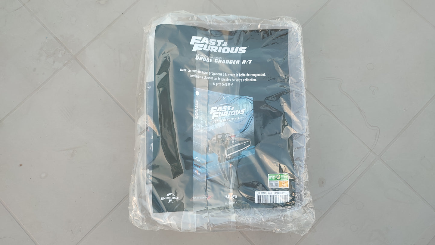 Fascicule avec pièces scellé numéro 30 n°30 Dodge Charger R/T Fast & Furious 1/8 1/8e 1/8ème Altaya