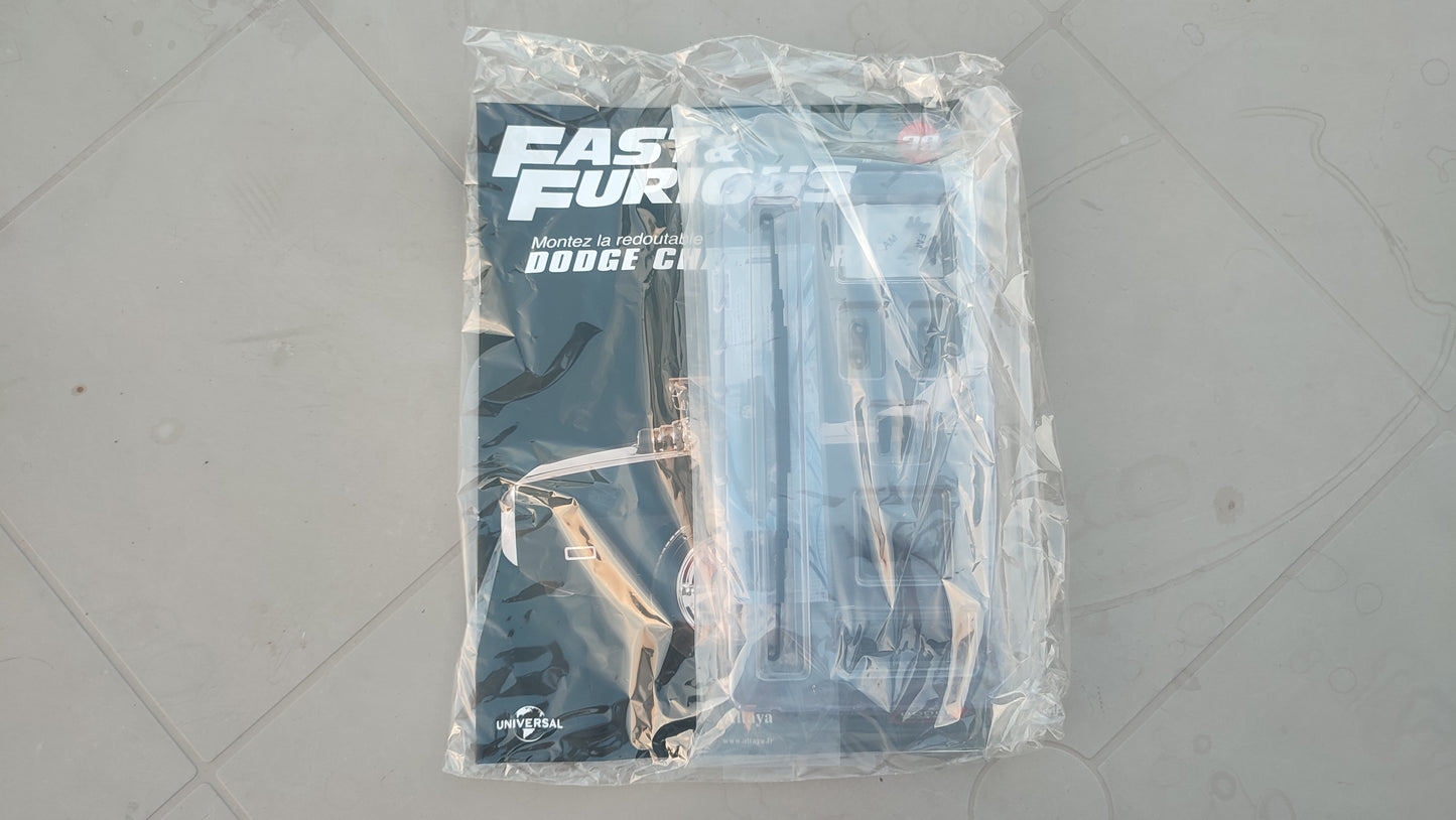 Fascicule avec pièces scellé numéro 39 n°39 Dodge Charger R/T Fast & Furious 1/8 1/8e 1/8ème Altaya