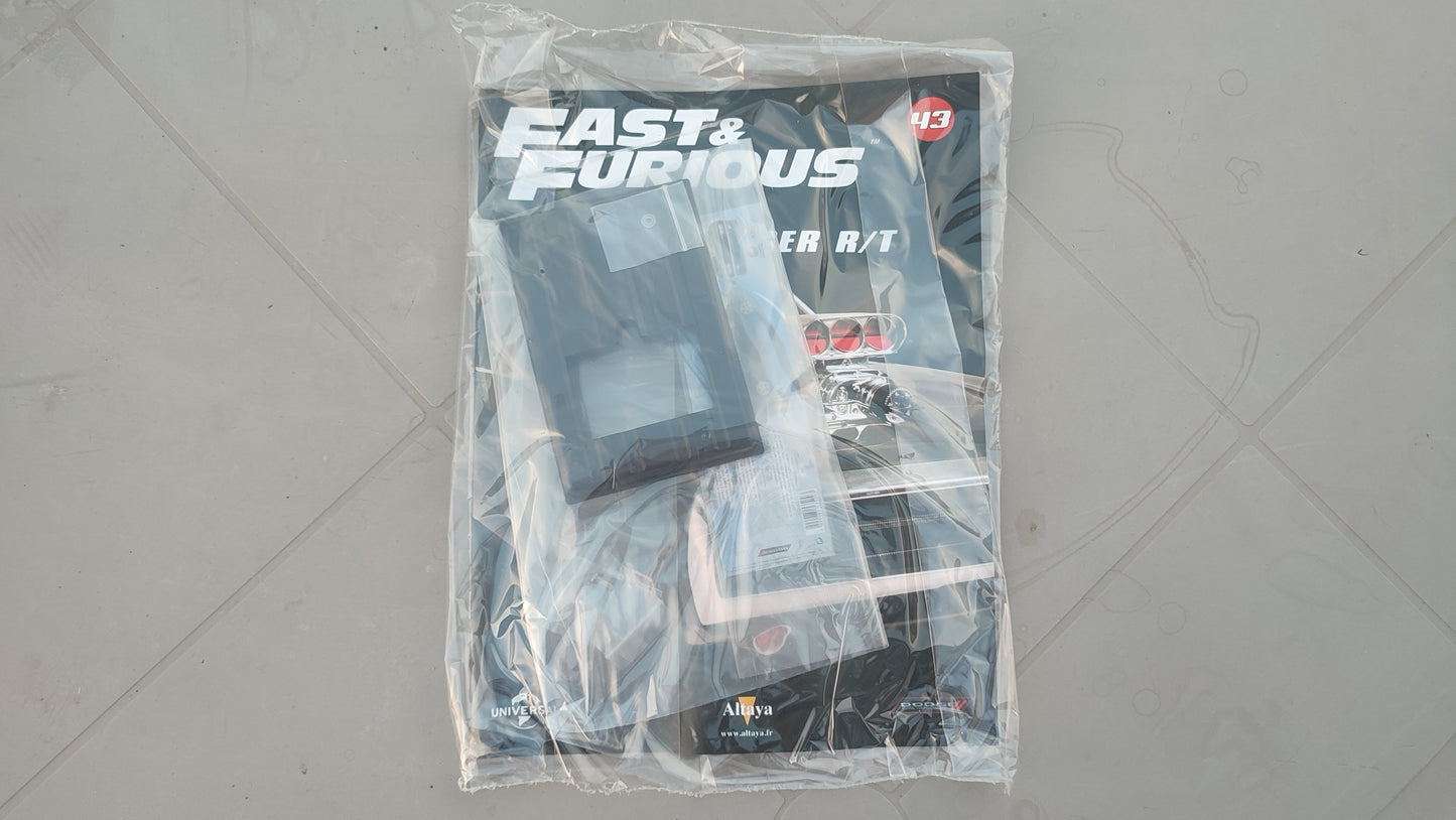 Fascicule avec pièces scellé numéro 43 n°43 Dodge Charger R/T Fast & Furious 1/8 1/8e 1/8ème Altaya
