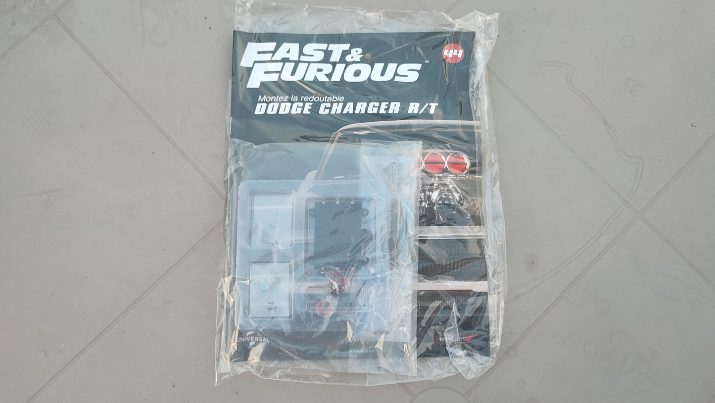 Fascicule avec pièces scellé numéro 44 n°44 Dodge Charger R/T Fast & Furious 1/8 1/8e 1/8ème Altaya