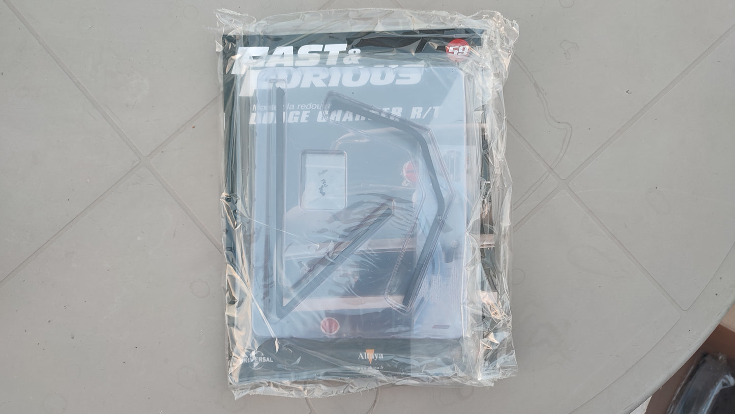 Fascicule avec pièces scellé numéro 59 n°59 Dodge Charger R/T Fast & Furious 1/8 1/8e 1/8ème Altaya