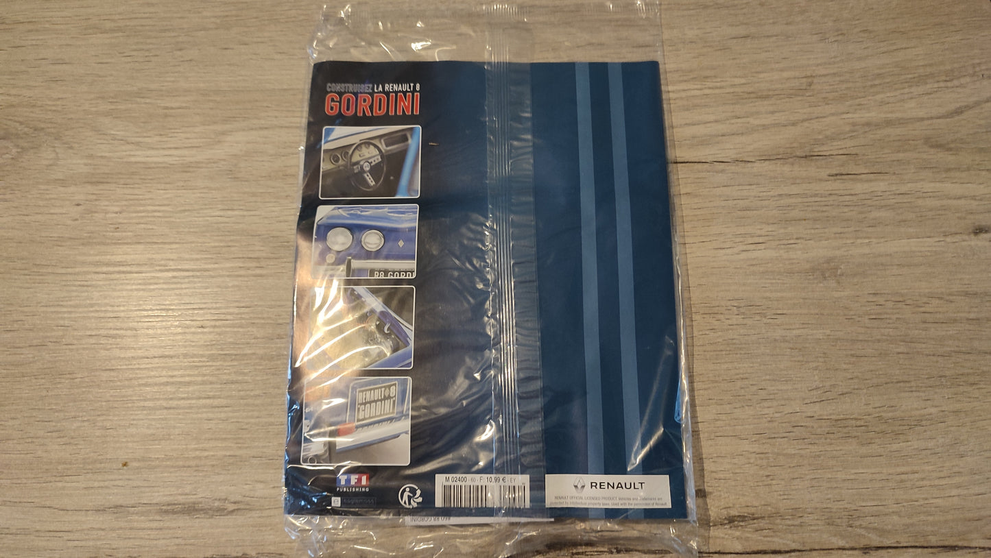 Fascicule complet scellé numéro 60 n°60 Renault R8 Gordini 1/8 1/8ème Eaglemoss Collections #D61