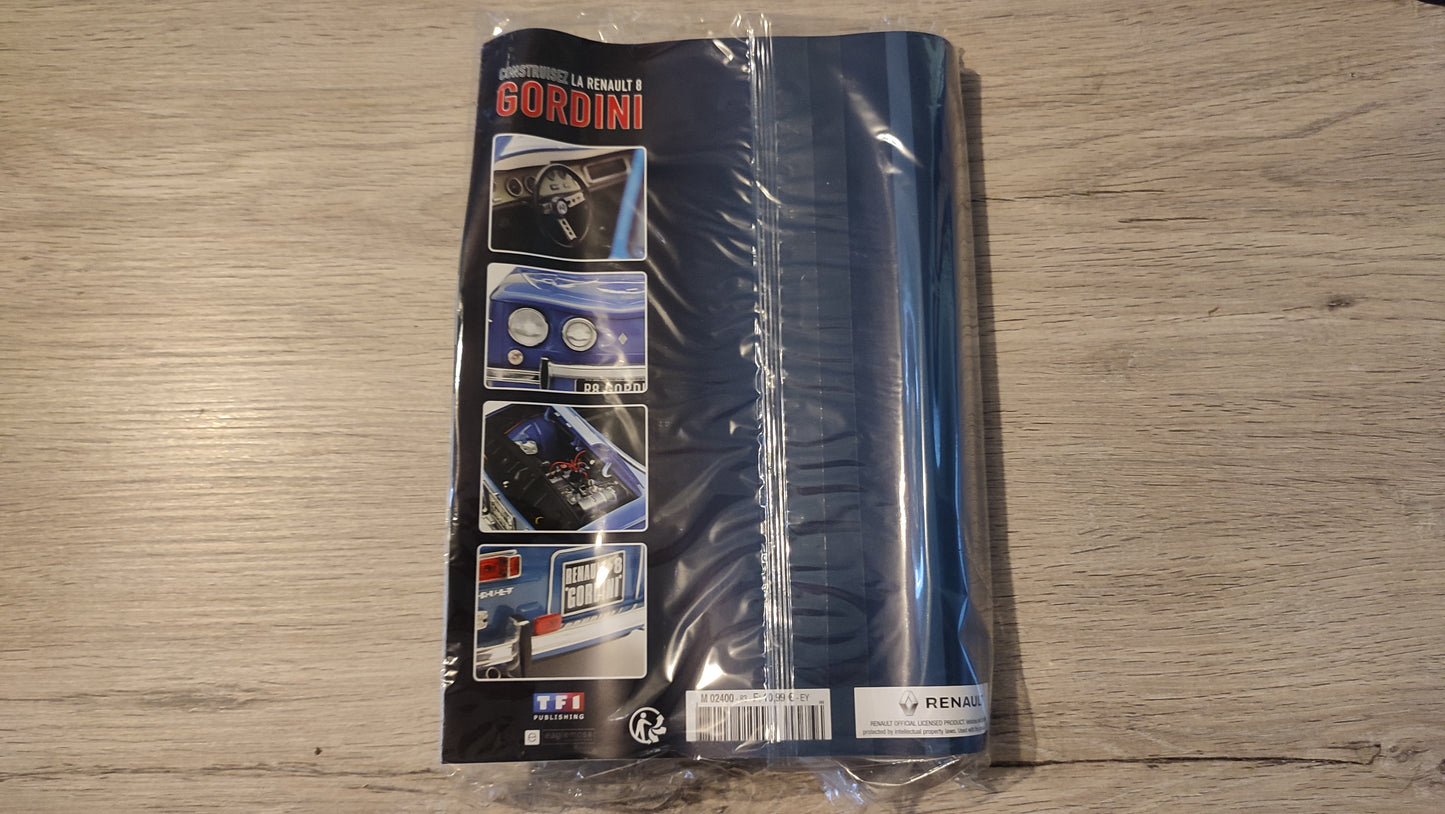 Fascicule complet scellé numéro 83 n°83 Renault R8 Gordini 1/8 1/8ème Eaglemoss Collections #D61
