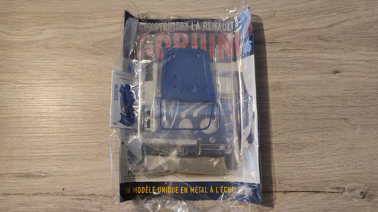 Fascicule complet scellé numéro 85 n°85 Renault R8 Gordini 1/8 1/8ème Eaglemoss Collections #D61