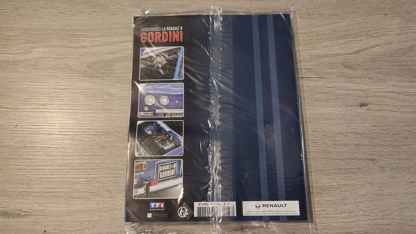 Fascicule complet scellé numéro 88 n°88 Renault R8 Gordini 1/8 1/8ème Eaglemoss Collections #D61