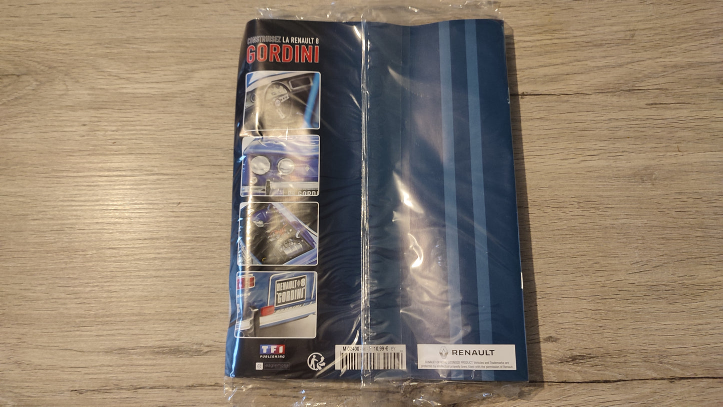 Fascicule complet scellé numéro 96 n°96 Renault R8 Gordini 1/8 1/8ème Eaglemoss Collections #D61