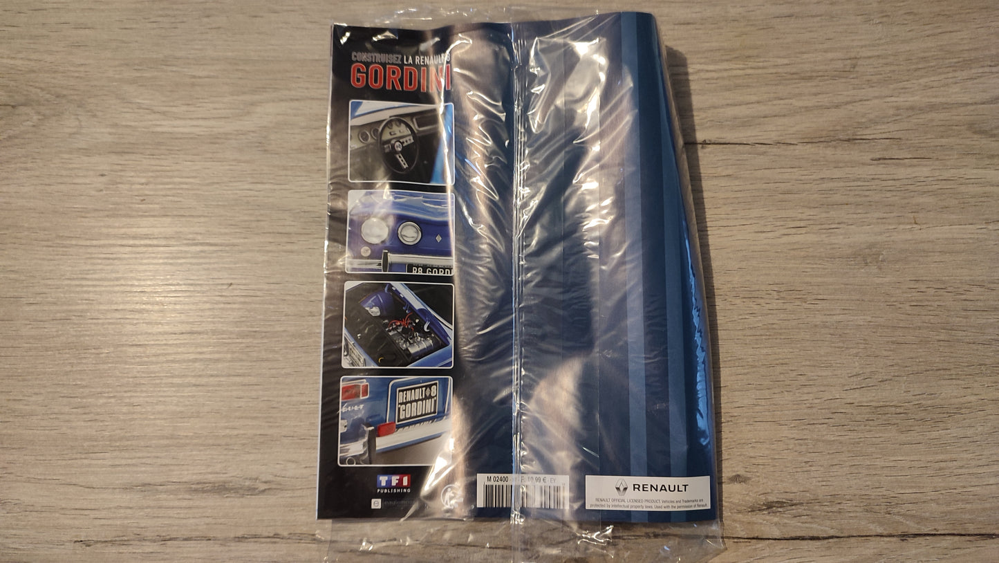 Fascicule complet scellé numéro 97 n°97 Renault R8 Gordini 1/8 1/8ème Eaglemoss Collections #D61