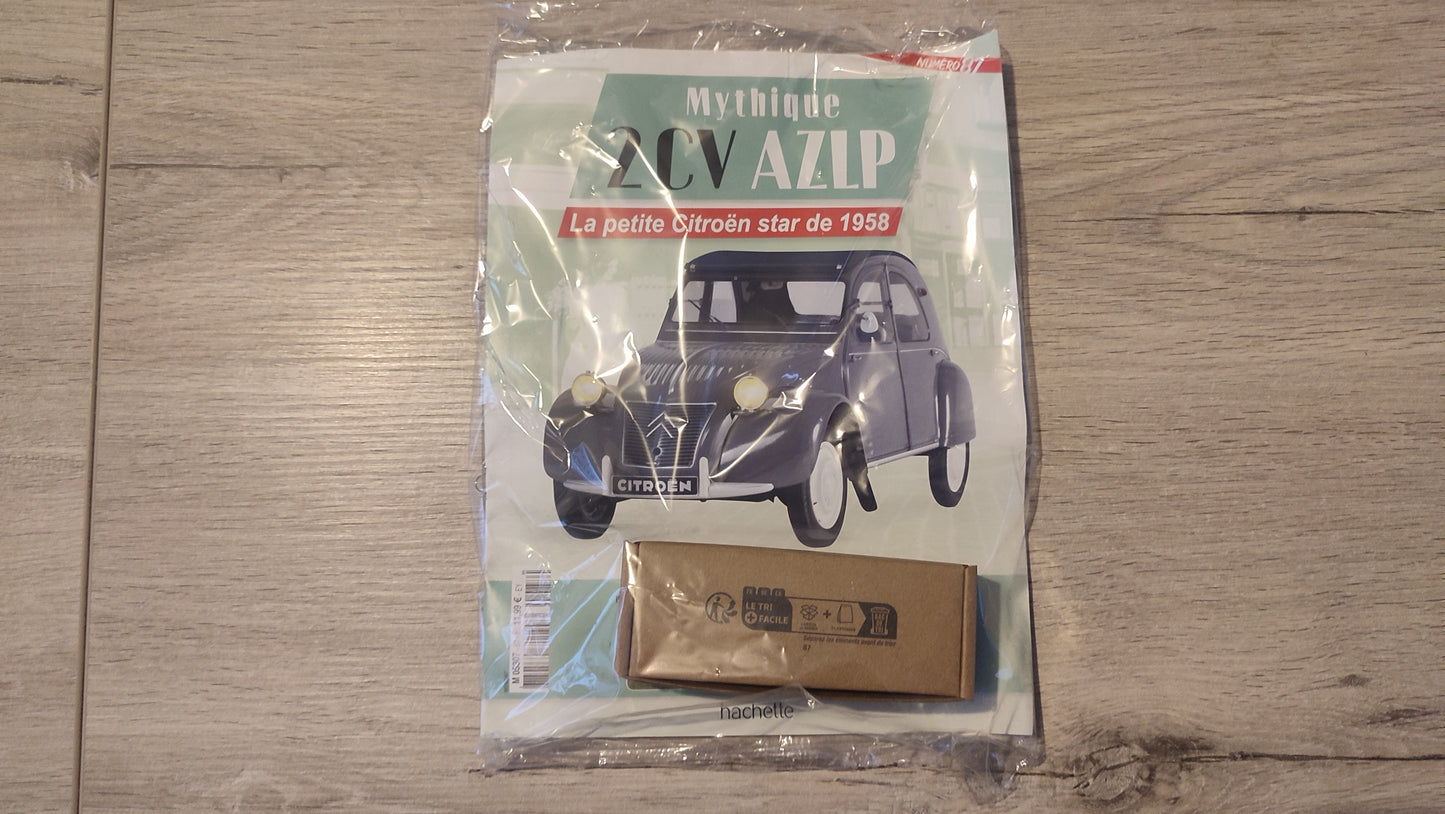 Fascicule n°87 numéro 87 pièce détachée Citroën 2CV AZLP 1/8 1/8ème Hachette Collections #E39