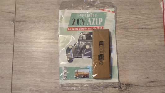 Fascicule n°91 numéro 91 pièce détachée Citroën 2CV AZLP 1/8 1/8ème Hachette Collections #E39