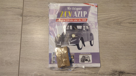 Fascicule n°96 numéro 96 pièce détachée Citroën 2CV AZLP 1/8 1/8ème Hachette Collections #E39