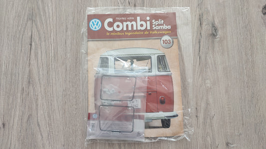 Fascicule numéro 103 n°103 Le combi Volkswagen Split Samba 1/8 1/8ème Altaya #C72