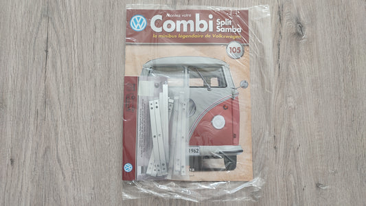 Fascicule numéro 105 n°105 Le combi Volkswagen Split Samba 1/8 1/8ème Altaya #C72