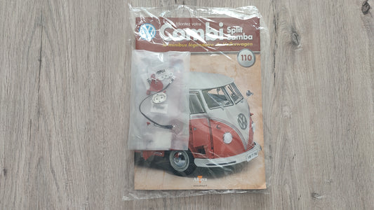 Fascicule numéro 110 n°110 Le combi Volkswagen Split Samba 1/8 1/8ème Altaya #C72