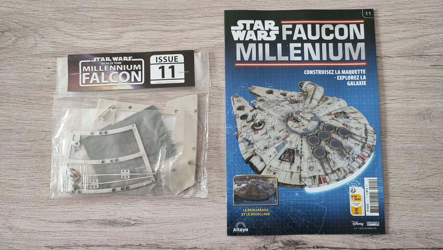 Fascicule numéro 11 n°11 Star Wars Faucon Millenium Altaya #D05