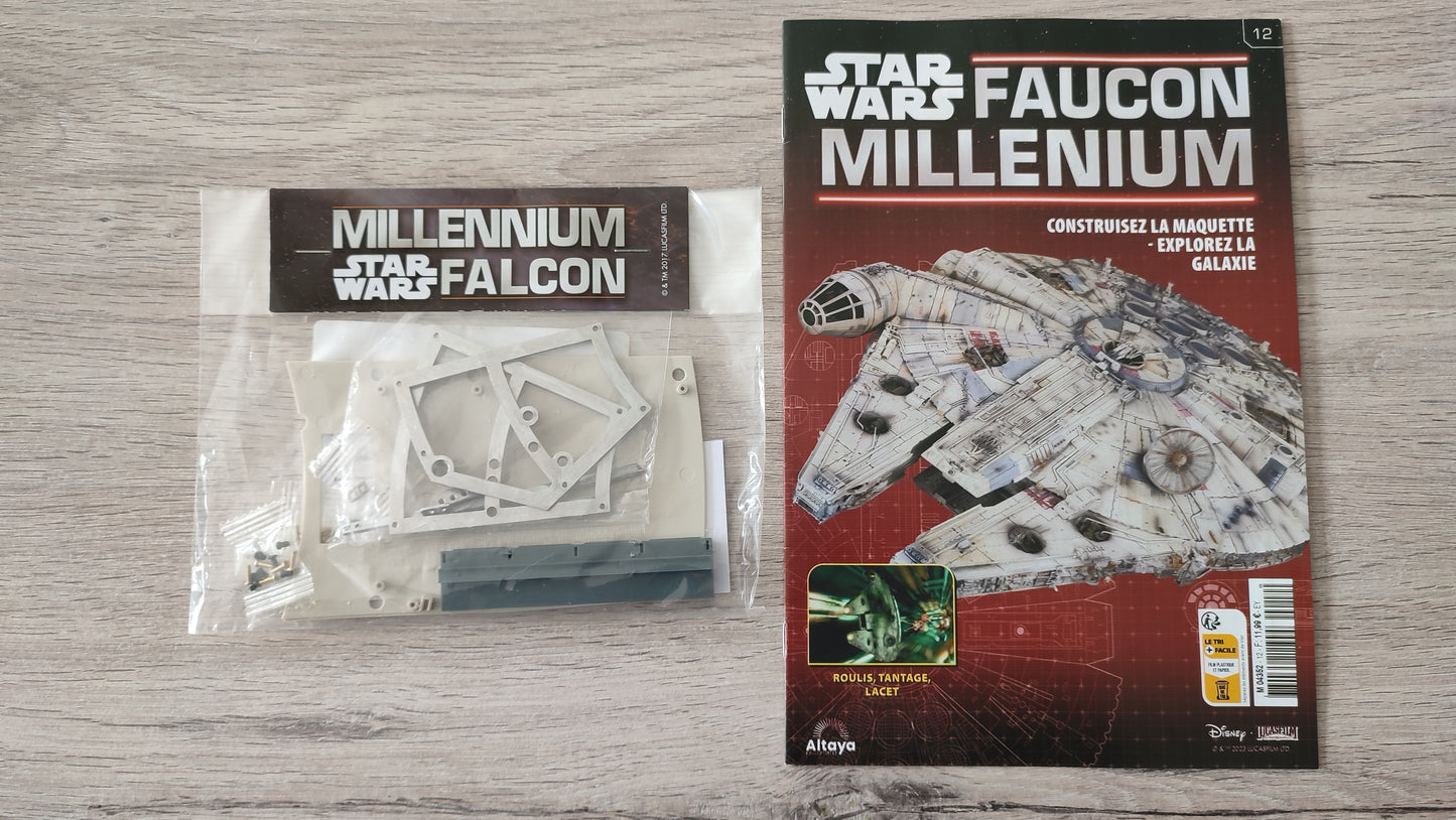 Fascicule numéro 12 n°12 Star Wars Faucon Millenium Altaya #D05