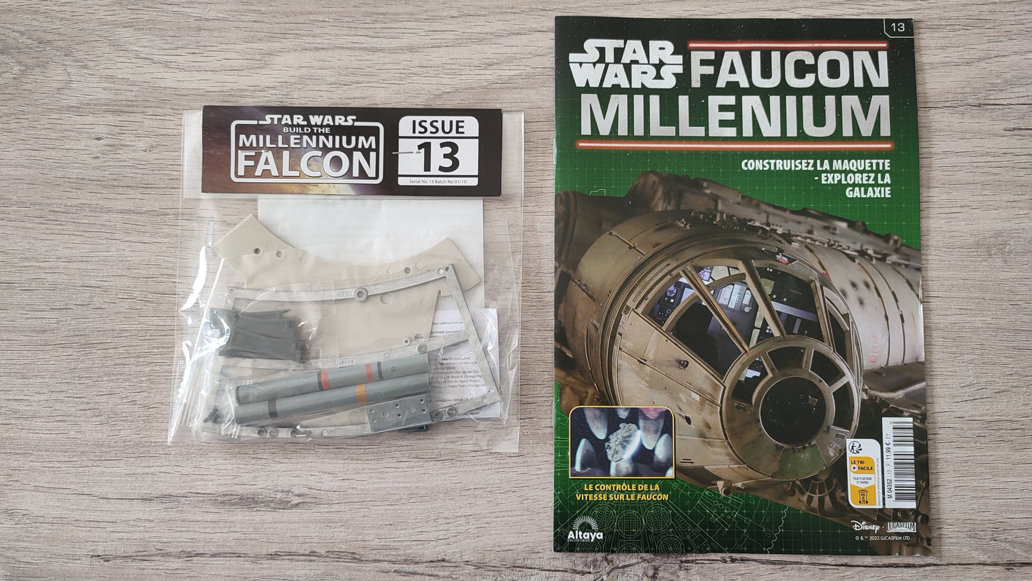 Fascicule numéro 13 n°13 Star Wars Faucon Millenium Altaya #D05