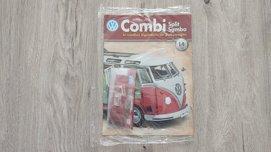 Fascicule numéro 14 n°14 Le combi Volkswagen Split Samba 1/8 1/8ème Altaya #C72