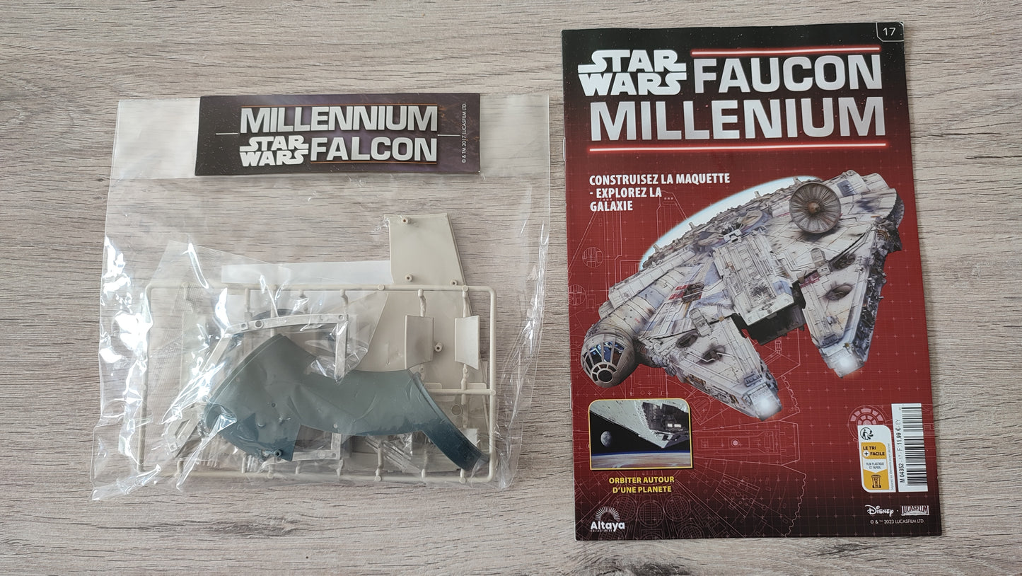 Fascicule numéro 17 n°17 Star Wars Faucon Millenium Altaya #D05