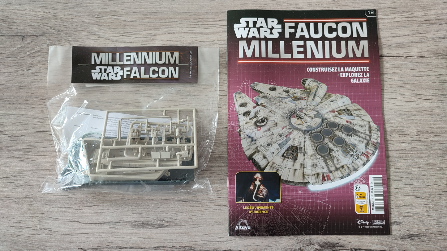 Fascicule numéro 19 n°19 Star Wars Faucon Millenium Altaya #D05