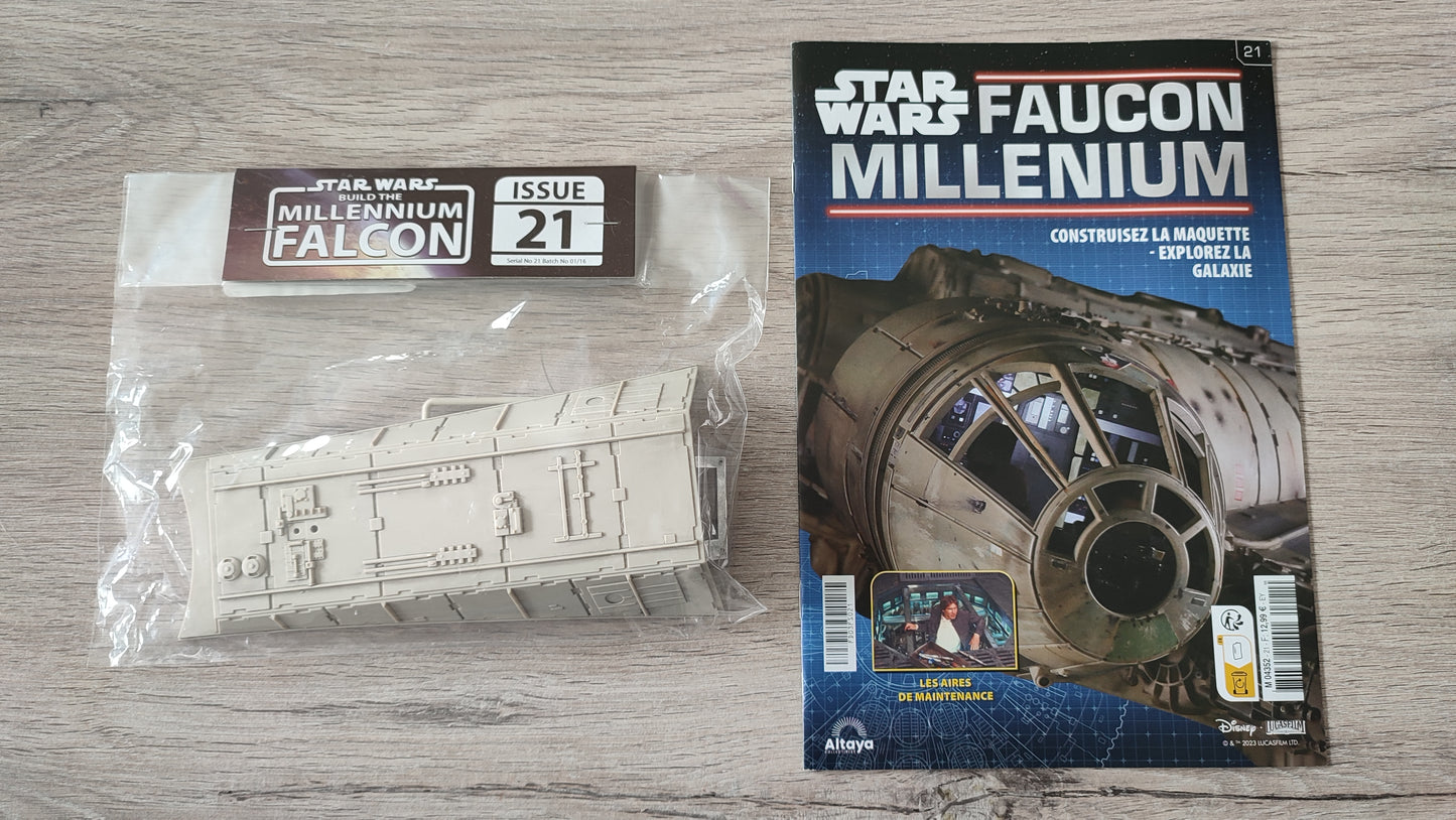 Fascicule numéro 21 n°21 Star Wars Faucon Millenium Altaya #D05