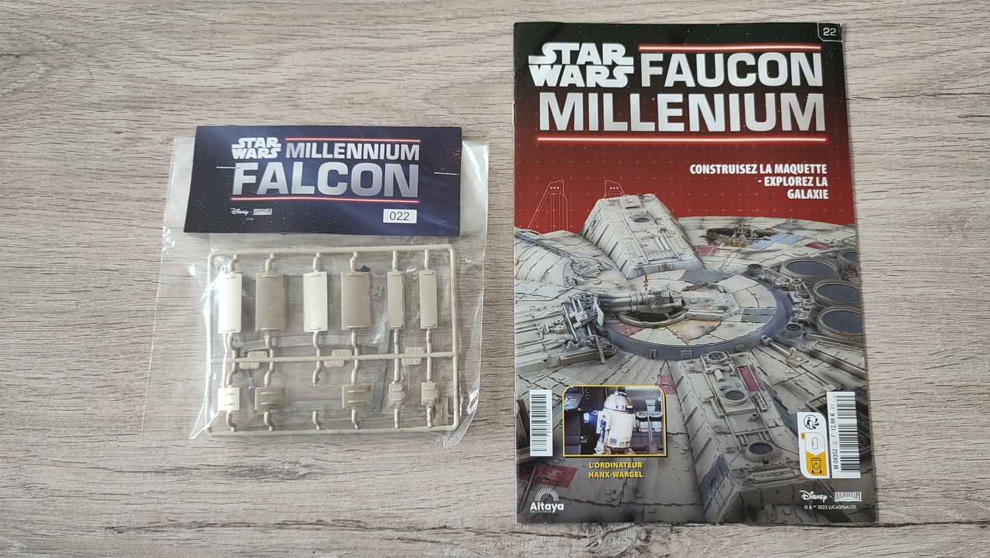 Fascicule numéro 22 n°22 Star Wars Faucon Millenium Altaya #D05