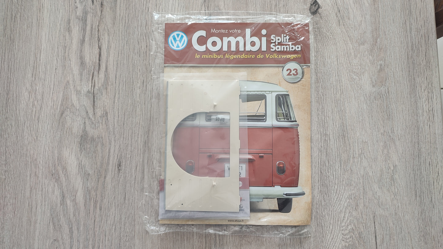 Fascicule numéro 23 n°23 Le combi Volkswagen Split Samba 1/8 1/8ème Altaya #C72