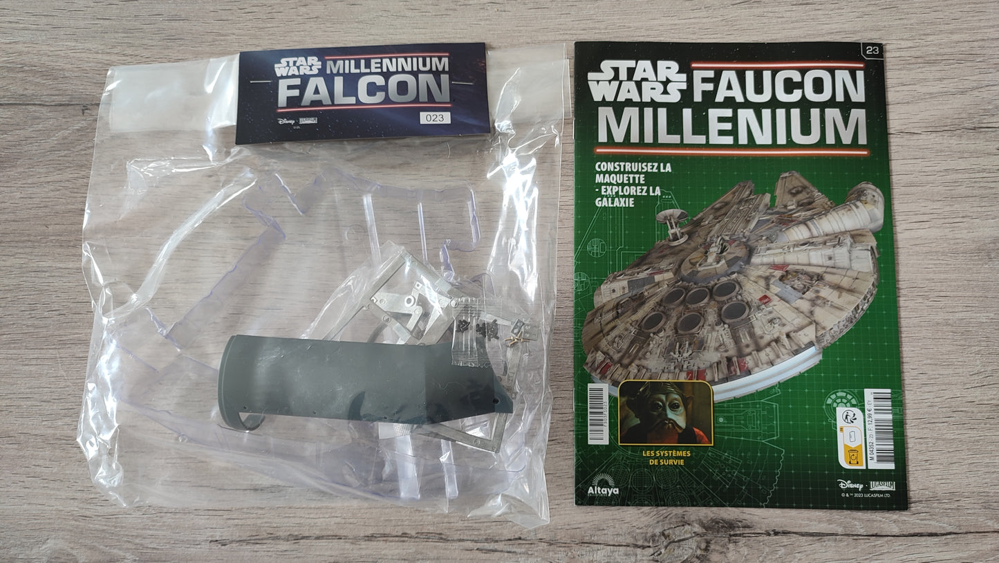 Fascicule numéro 23 n°23 Star Wars Faucon Millenium Altaya #D05