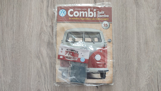 Fascicule numéro 25 n°25 Le combi Volkswagen Split Samba 1/8 1/8ème Altaya #C72