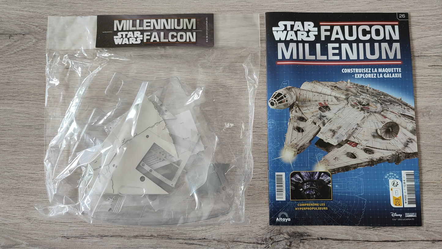 Fascicule numéro 26 n°26 Star Wars Faucon Millenium Altaya #D05