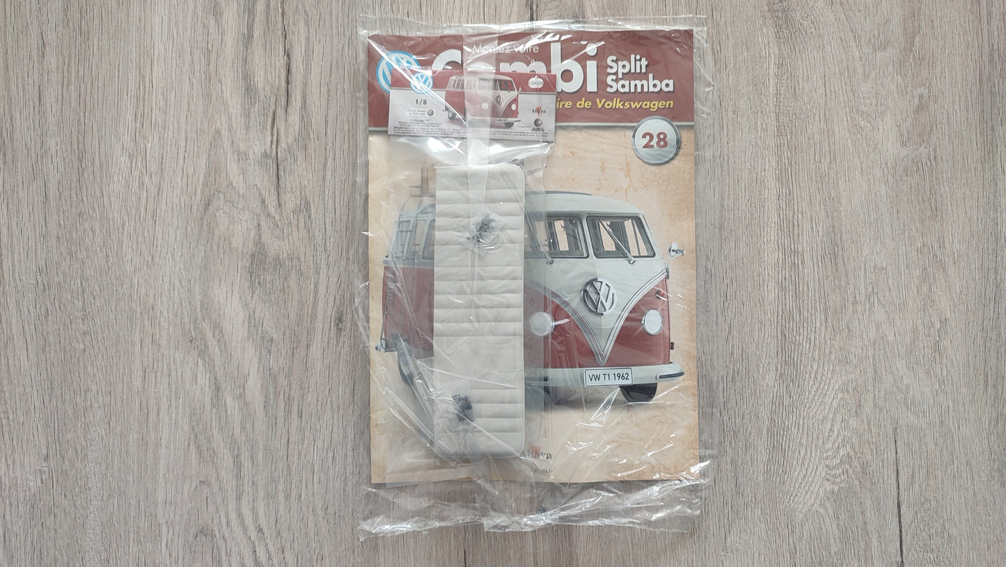 Fascicule numéro 28 n°28 Le combi Volkswagen Split Samba 1/8 1/8ème Altaya #C72