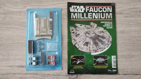 Fascicule numéro 3 n°3 Star Wars Faucon Millenium Altaya #D05