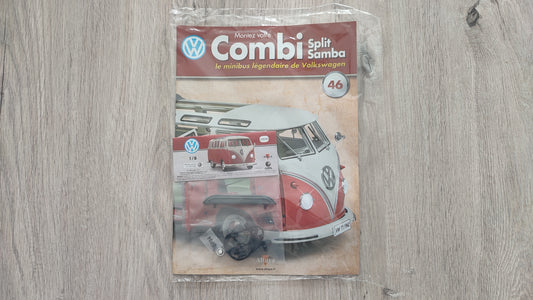 Fascicule numéro 46 n°46 Le combi Volkswagen Split Samba 1/8 1/8ème Altaya #C72