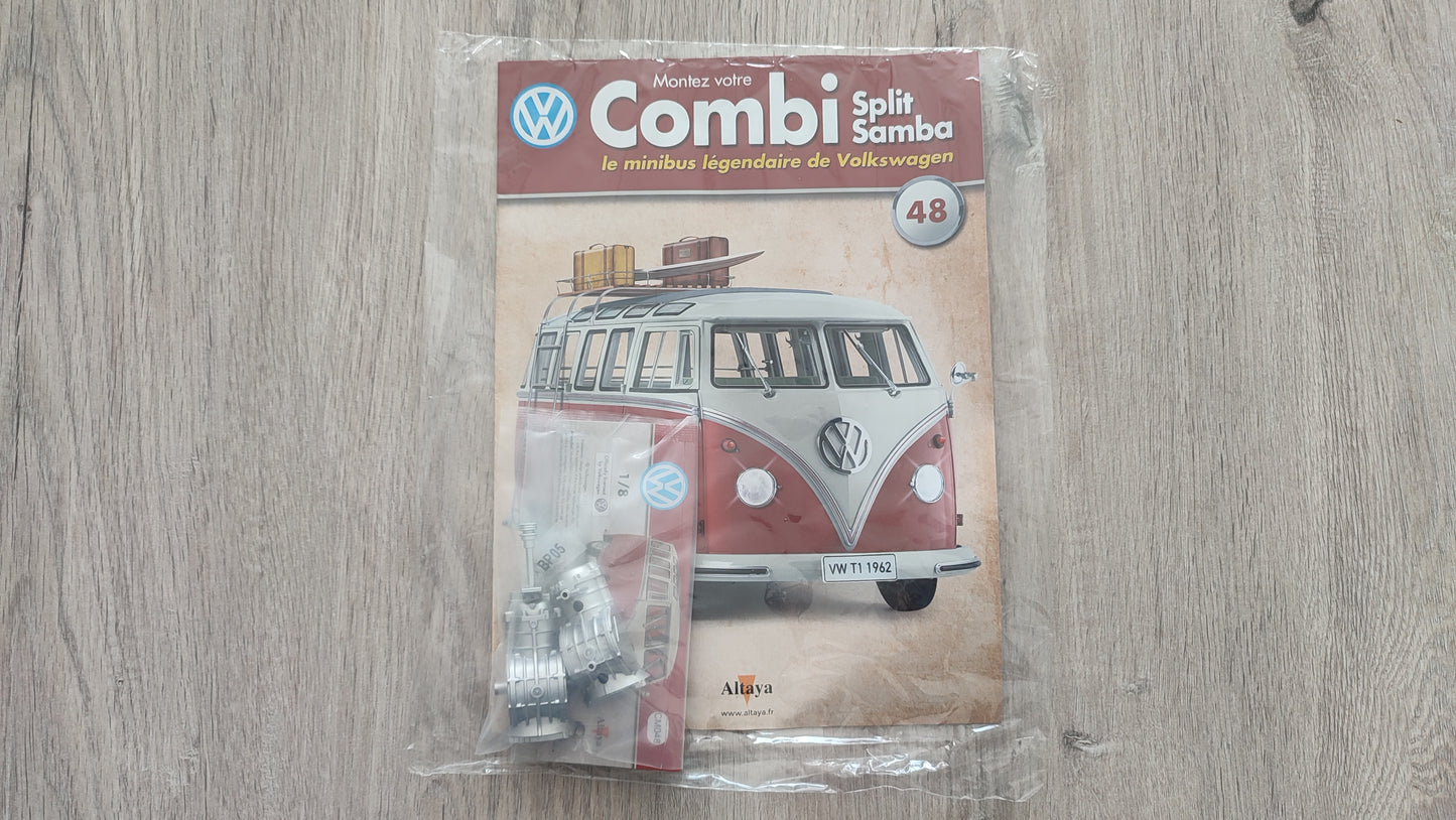 Fascicule numéro 48 n°48 Le combi Volkswagen Split Samba 1/8 1/8ème Altaya #C72