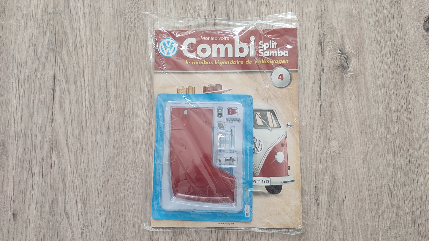 Fascicule numéro 4 n°4 Le combi Volkswagen Split Samba 1/8 1/8ème Altaya #C72