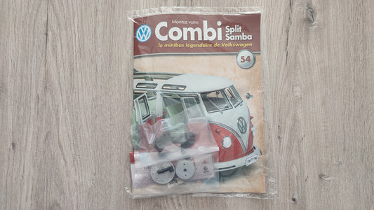 Fascicule numéro 54 n°54 Le combi Volkswagen Split Samba 1/8 1/8ème Altaya #C72