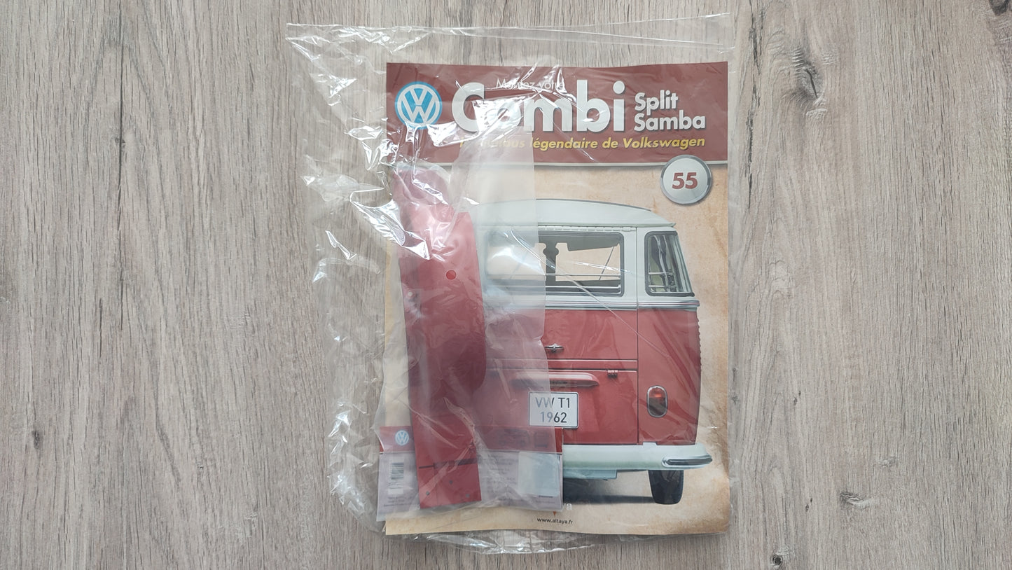 Fascicule numéro 55 n°55 Le combi Volkswagen Split Samba 1/8 1/8ème Altaya #C72