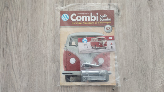 Fascicule numéro 57 n°57 Le combi Volkswagen Split Samba 1/8 1/8ème Altaya #C72