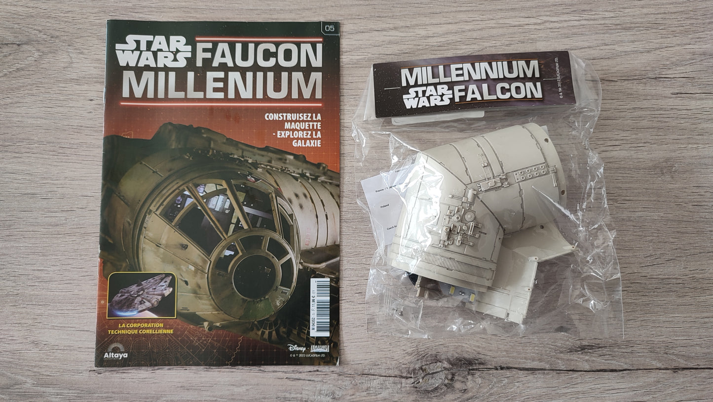 Fascicule numéro 5 n°5 Star Wars Faucon Millenium Altaya #D05