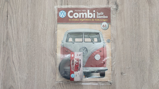 Fascicule numéro 61 n°61 Le combi Volkswagen Split Samba 1/8 1/8ème Altaya #C72