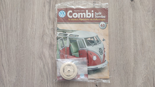 Fascicule numéro 62 n°62 Le combi Volkswagen Split Samba 1/8 1/8ème Altaya #C72