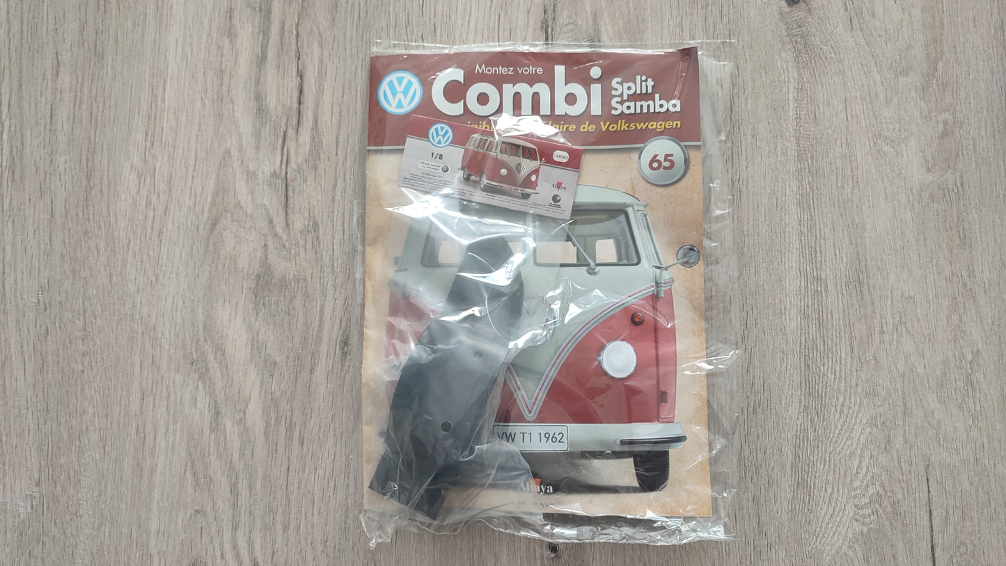 Fascicule numéro 65 n°65 Le combi Volkswagen Split Samba 1/8 1/8ème Altaya #C72