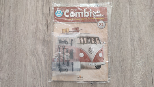 Fascicule numéro 72 n°72 Le combi Volkswagen Split Samba 1/8 1/8ème Altaya #C72