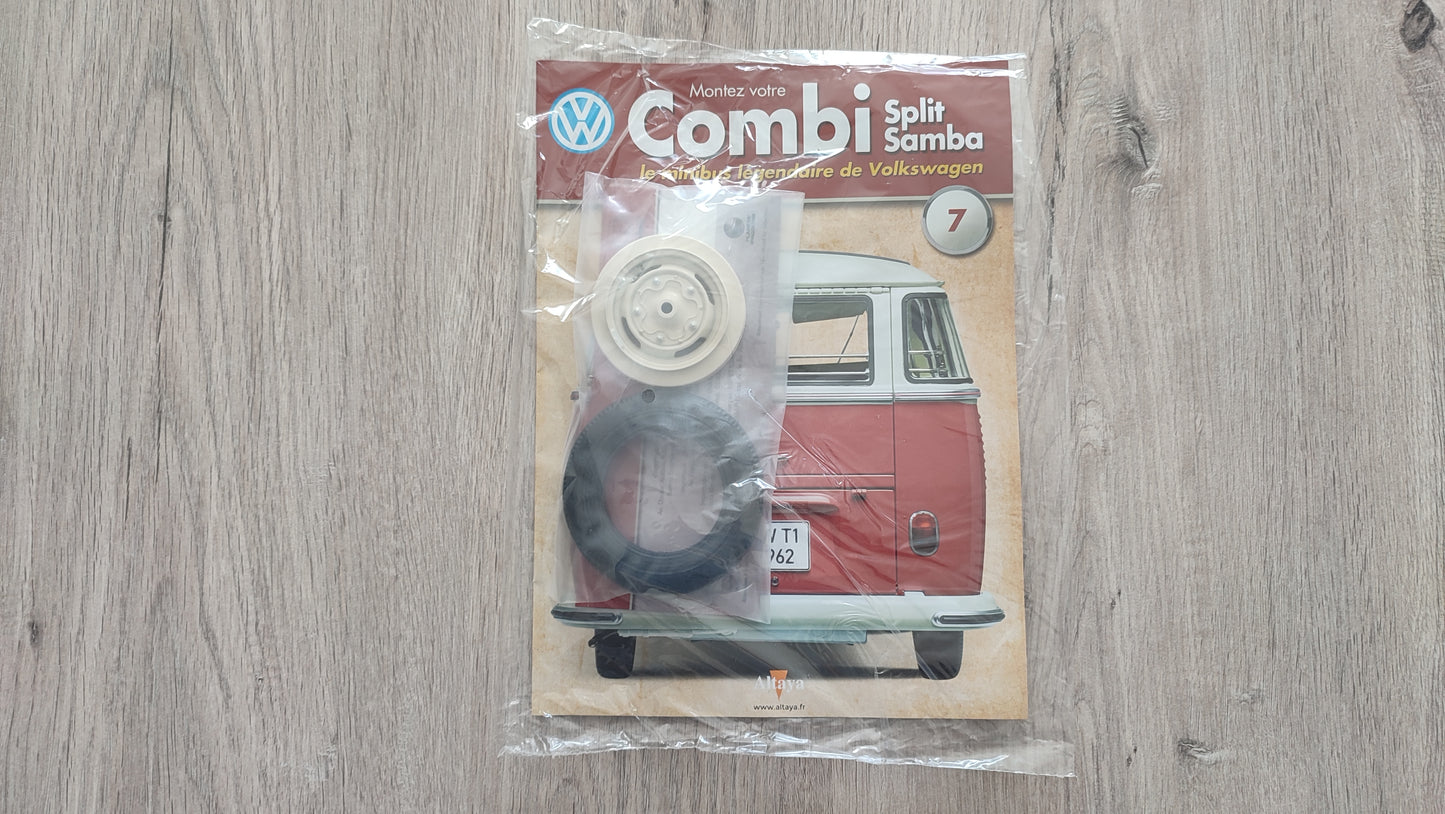 Fascicule numéro 7 n°7 Le combi Volkswagen Split Samba 1/8 1/8ème Altaya #C72